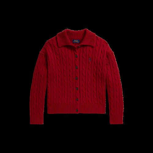 Ralph Lauren Cardigan Camden Red  Camden Red S  Rød  7 år  Piger