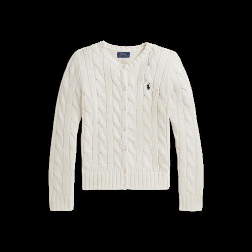 Ralph Lauren Cardigan Nevis  Nevis 8-10 Y  Hvid  8-10 år  Piger