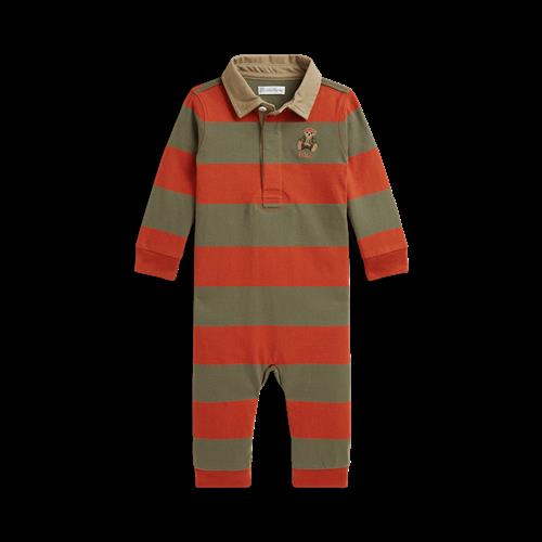 Ralph Lauren Overalls Varsity Orange Multi  Varsity Orange Multi 6 months  Orange.  6 måneder  Drenge