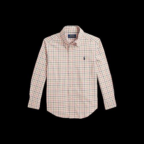 Ralph Lauren Polo Med Lange Ærmer Cream Forest Multi  Cream Forest Multi 7 Y  Creme  7 år  Drenge
