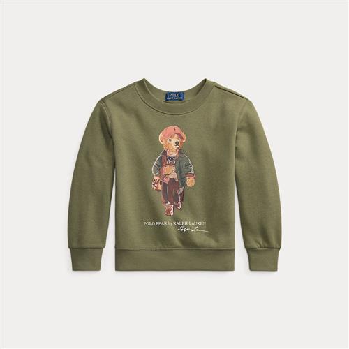 Ralph Lauren Knit Sweatshirt Cruise Olive 6 Y  Grøn  6 år  Drenge