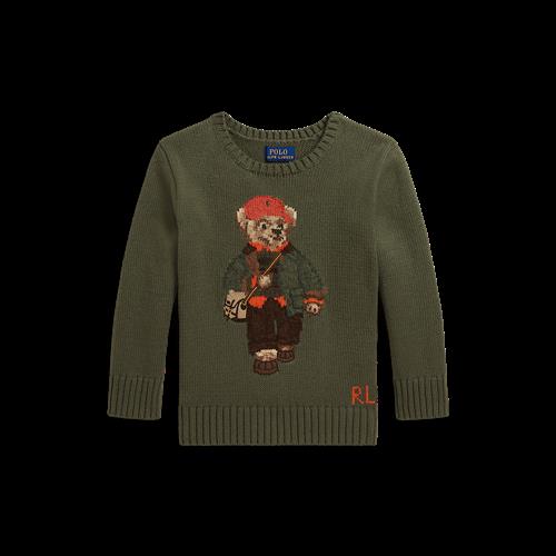 Ralph Lauren Pullover Cruise Olive  Cruise Olive 8 Y  Grøn  8 år  Drenge