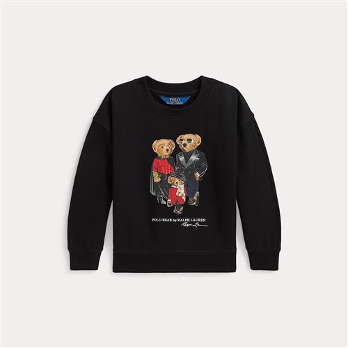 Ralph Lauren Knit Pullover Sweatshirt Polo Black 6 Y  Sort  6 år  Piger