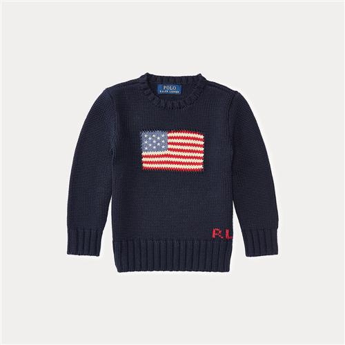 Ralph Lauren Trøje Hunter Navy  Hunter Navy 6 Y  Marineblå  6 år  Drenge