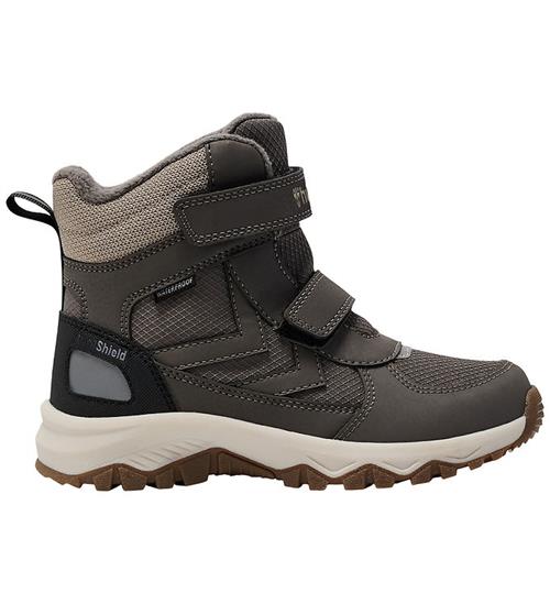 Hummel Vinterstøvler - Storm Tex Boot Jr - Dark Gull Gray