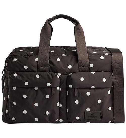 Markberg Weekendtaske - MoreMBG - Recycled - Polka Dot/Brun