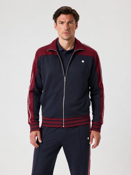 Björn Borg Ace Retro Track Jacket Marineblå, M