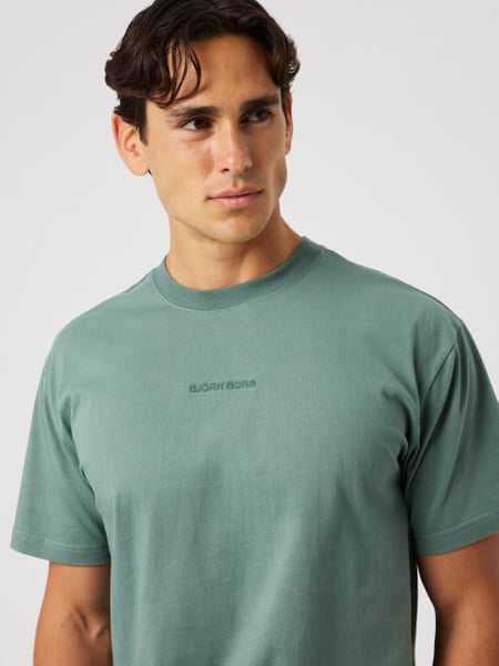 Björn Borg Borg Classic T-shirt Grøn, S