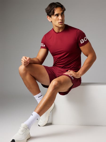 Björn Borg Borg T-shirt Rød, L