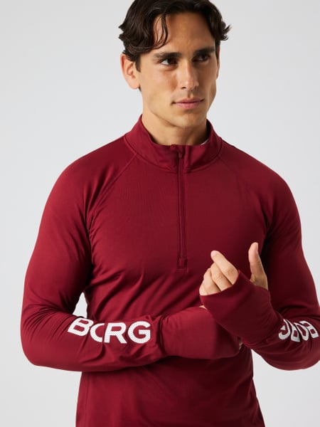 Björn Borg Borg Midlayer Half Zip Rød, XL