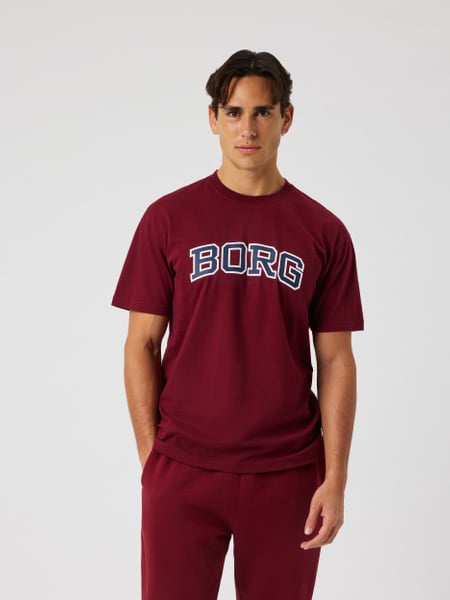 Björn Borg Borg Classic Print T-shirt Rød, S