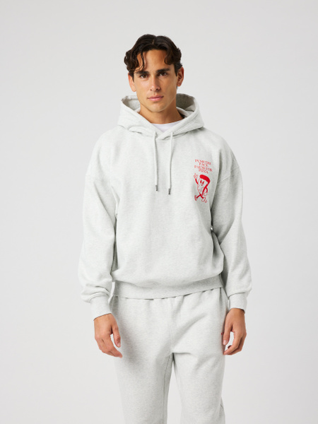 Björn Borg Borg Oversized Hoodie Grå, XXL