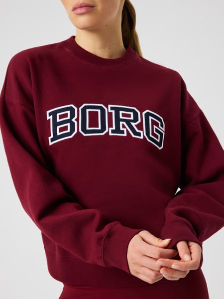 Björn Borg Borg Boyfriend Sweatshirt Rød, S