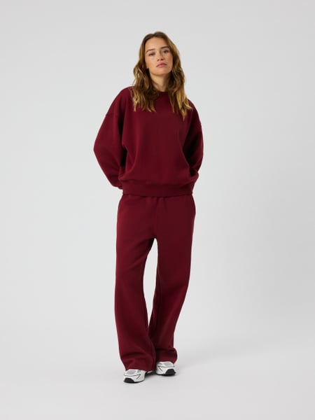 Björn Borg Studio Oversized Straight Sweatpants Rød, XXL