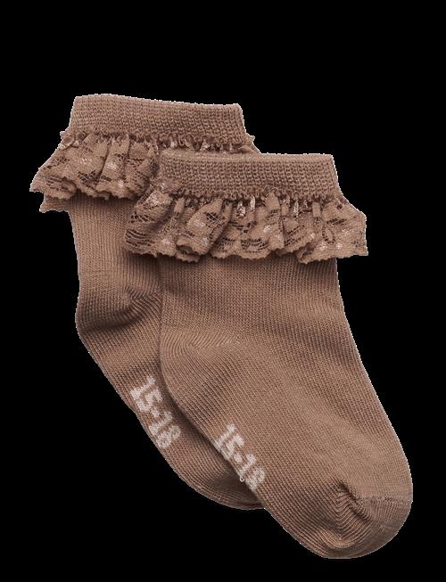 Minymo | Ankle Sock W. Lace | 27\30