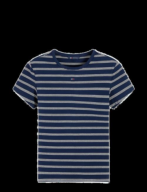 Tommy Jeans | Tjw Slim Essential Rib Ss Ext | XXS