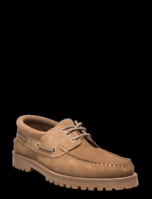 Garment Project | Ollie Boat Shoe - Earth Suede | 40