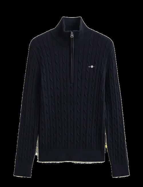 Gant | Stretch Cable Half-Zip Sweater | XXL