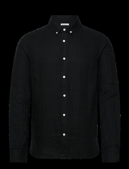 Knowledge Cotton Apparel | Organic Cotton Checked Shirt Gots | XXL