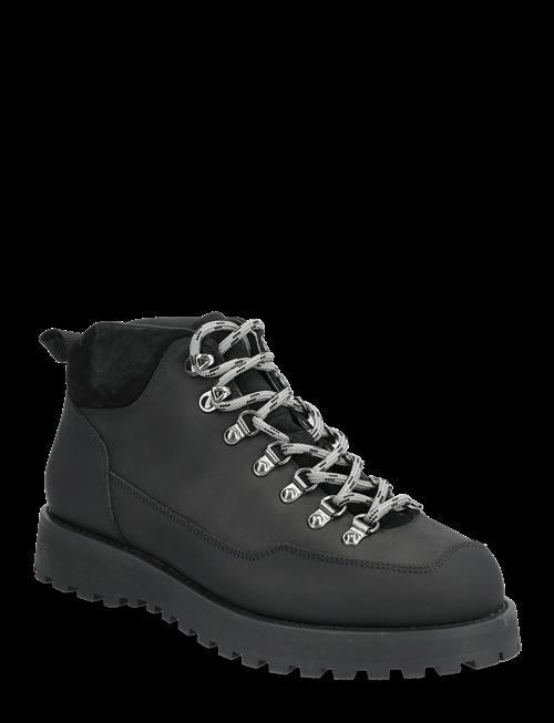 Garment Project | Dune Mid - Black Crazy Horse Leathe | 45