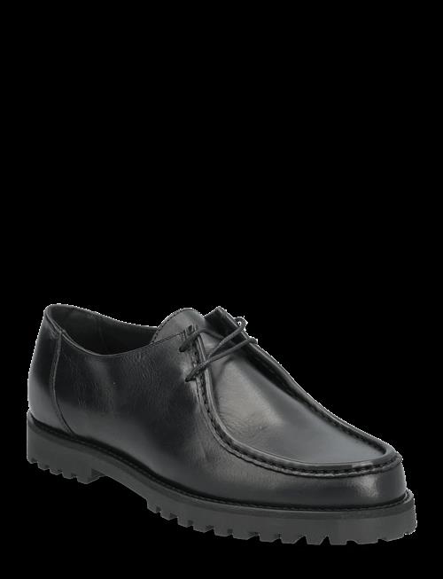 Se Garment Project | Ollie Moc Toe - Black Leather | 44 hos Booztlet