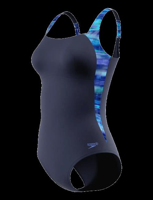 Speedo | Print Luna Lustre Swimsuit | 38