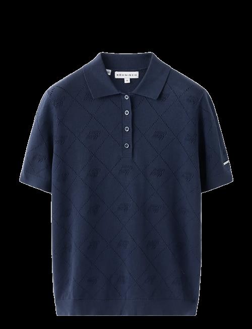 Röhnisch | Logo Jacquard Poloshirt | L