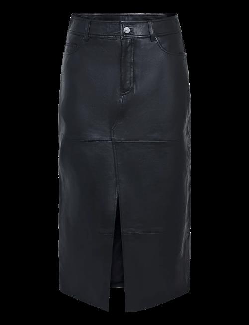 YAS | Yasmina Hmw Leather Long Skirt Noos | XL