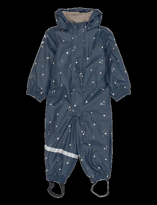 mikk-line | Pu Aop Rain Suit With Fleece | 110