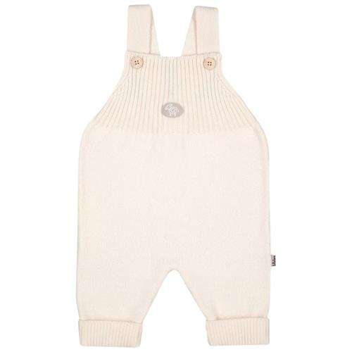 Lillelam Nature Playsuit Cremefarvet Cream White 80 cm Uld Creme  80 cm  unisex