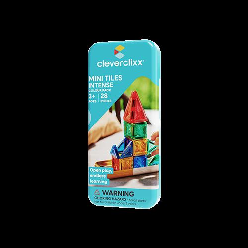 Cleverclixx Mini Tiles Pack Intense 28 Stykker Multicolor  Multi-OS  Orange.  One Size 3+ Years unisex