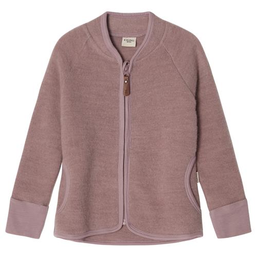 Kuling Adelaide Wool Fleece Jacket Purple Mauve Purple Mauve-110/116 cm Uld Lilla  110/116 cm  unisex