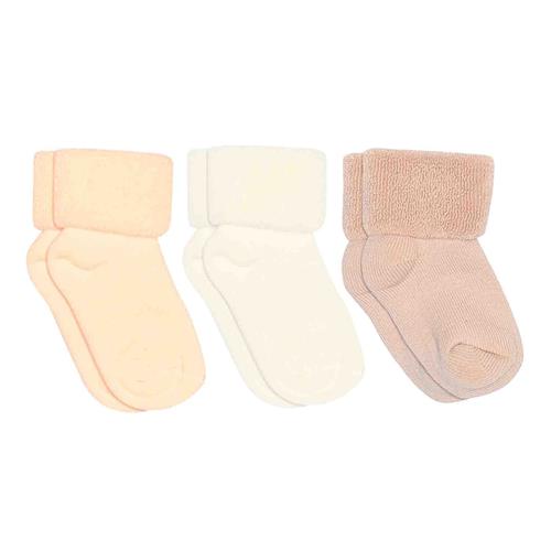 MP Denmark Cotton Baby Socks - 3-Pack Pink Champagne Pink Champagne 19-21 EU  Lyserød  19-21 EU  Piger