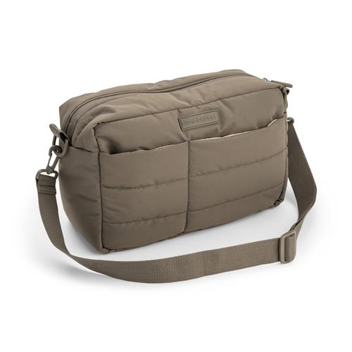 Done by Deer Quilted Stroller Bag Taupe Taupe One Size  Beige  One Size  unisex