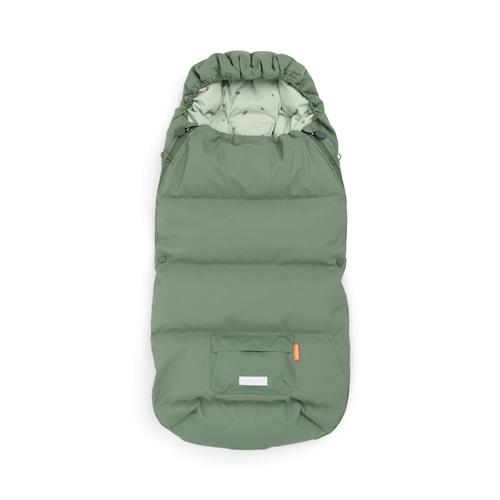Done by Deer Footmuff Winter  Green Green One Size  Grøn  One Size  unisex