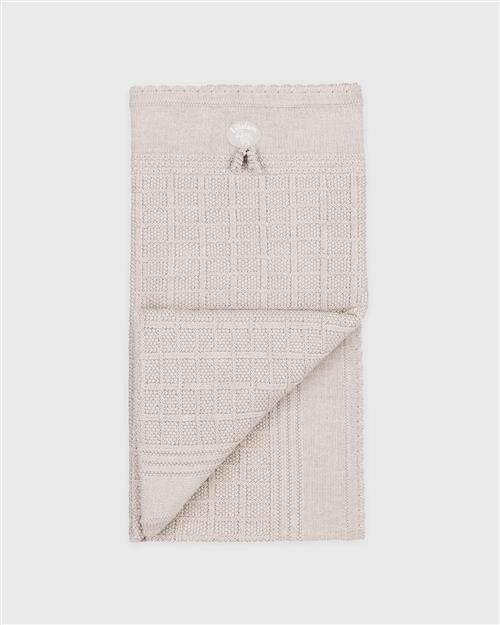 Lillelam Blanket Classic Light Beige Light Beige One Size Uld Beige  One Size  unisex