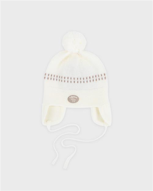 Lillelam Hat Classic White White 52/54 cm Uld Hvid  52/54 cm  unisex