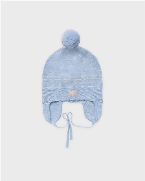 Lillelam Hat Classic Sky Blue Sky Blue 50/52 cm Uld Blå  50/52 cm  Drenge