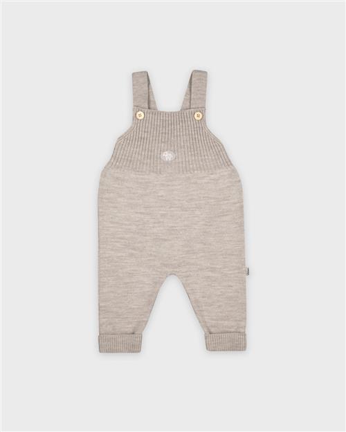 Lillelam Playsuit Baby Nature Light Beige Light Beige 62 cm Uld Beige  62 cm  unisex