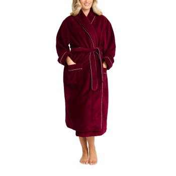 Damella Morning Robe Mørkrørd Large