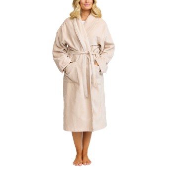 Damella Unisex Torekov Robe Beige bomuld X-Small Dame