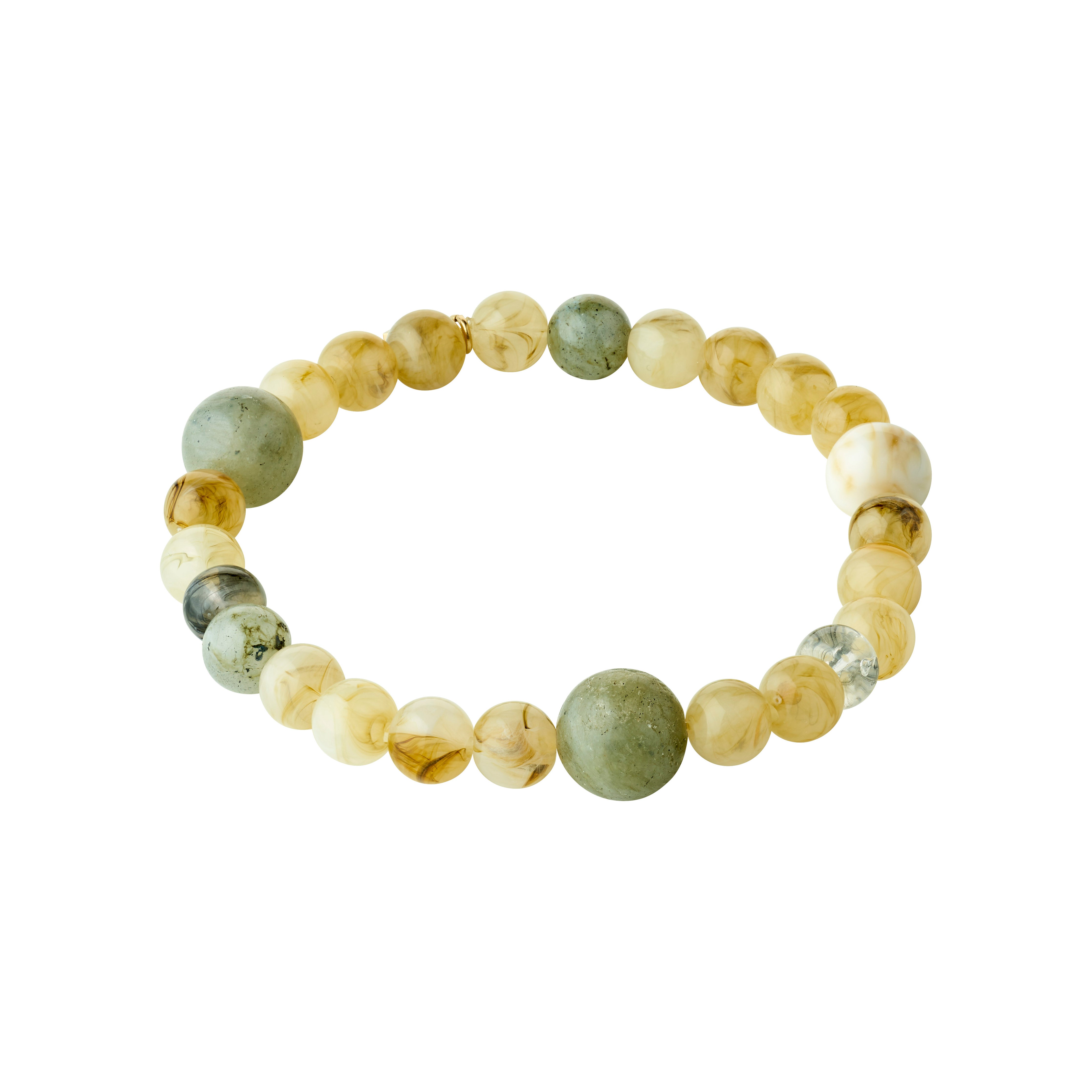 Pilgrim ROOT armbånd guldbelagt/multi