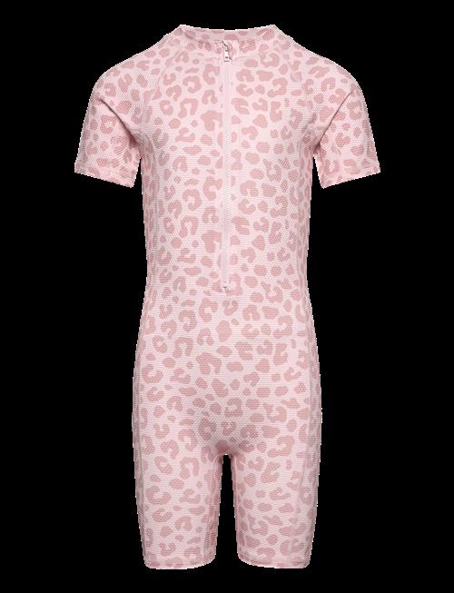Geggamoja | Uv-Suit Pink Leo | 134-140