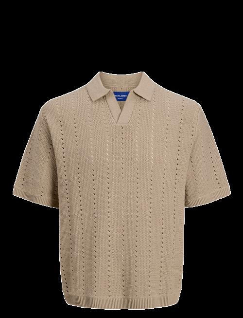 Jack & Jones | Jorparos Knit Easter Ss Crochet Polo | M