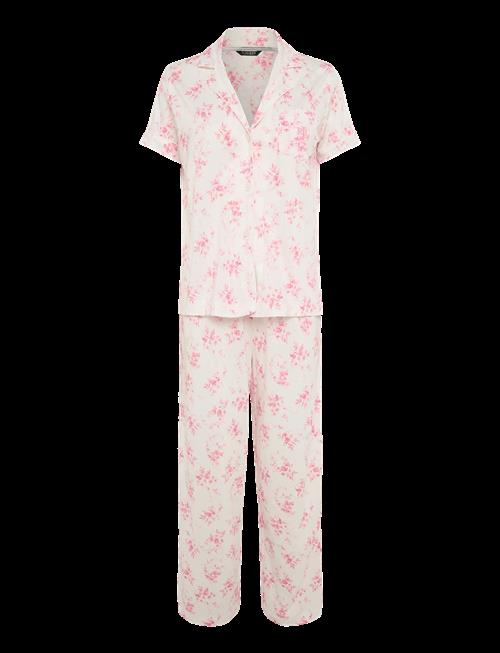Lauren Ralph Lauren Homewear | Lrl S/S Notch Collar Ankle Pant Pj | L