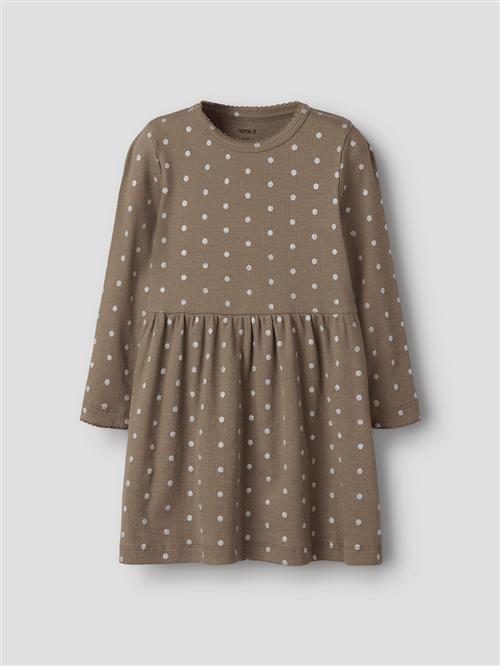 Name It Kort Kjole Taupe Gray  Taupe Gray 98 cm  Grå  98 cm  Piger