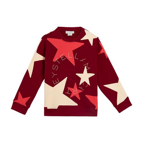 Stella McCartney Kids Hættetrøje Bordeaux Multicolor  Bordeaux Multicolor 4 Y  Rød  4 år  Piger