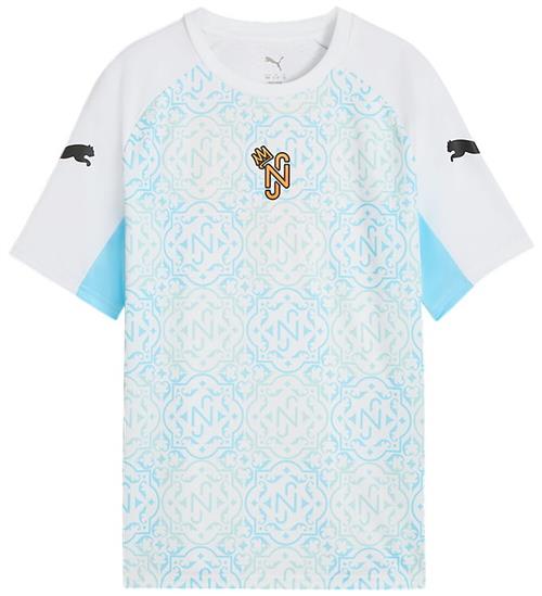 Puma T-shirt - NJR Creativity - Jersey JR - White/Blue/Green