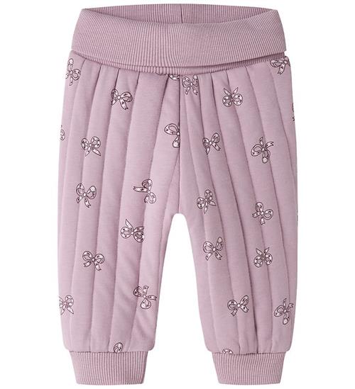 Name It Bukser - Quilt - NbfRulie - Mauve Shadows