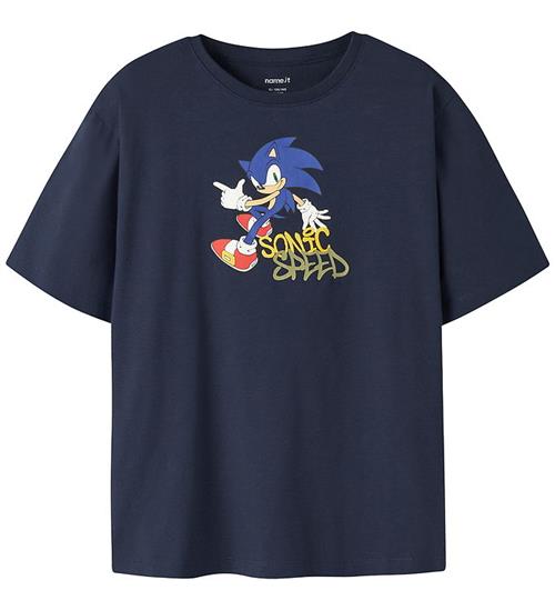 Name It T-shirt - NkmOcean - Sonic - Navy Blazer